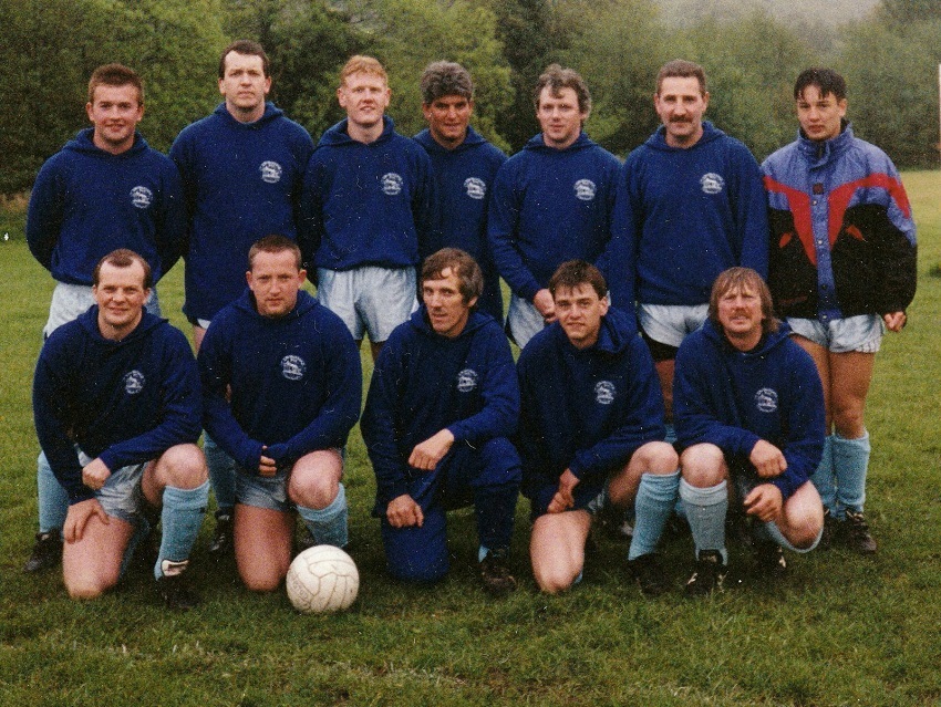 Llanrhystud Football Club - Early Team Photo